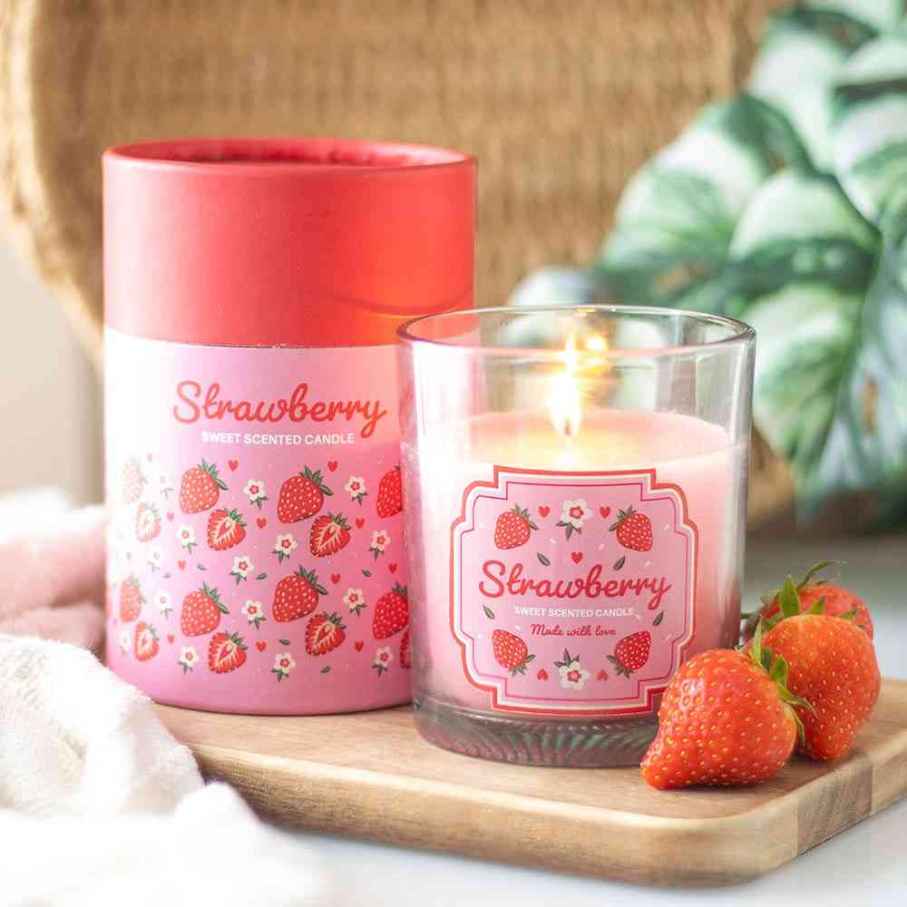 Something Different - Strawberry Bougie Parfumée - Rose